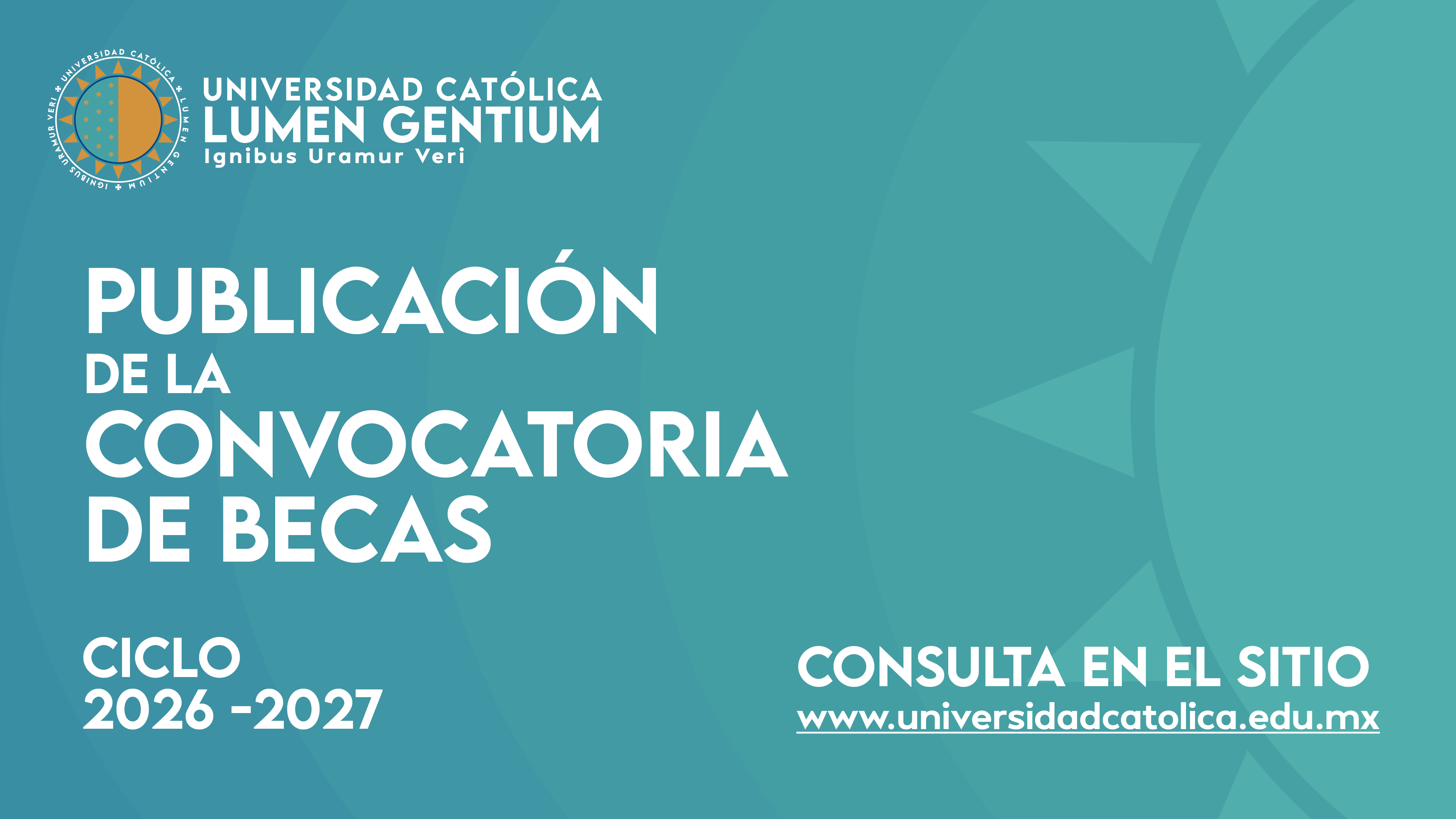 Publicación de Convocatorias de Becas