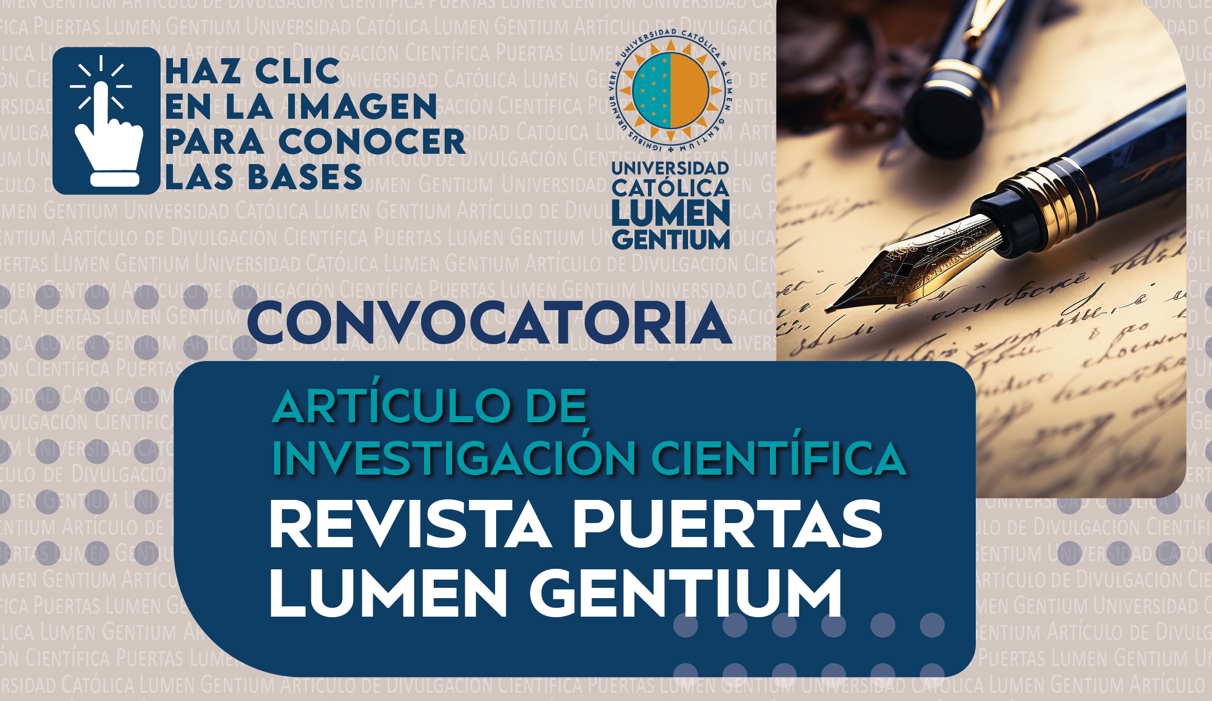 Convocatoria Revista Puertas Lumen No. 10 2026